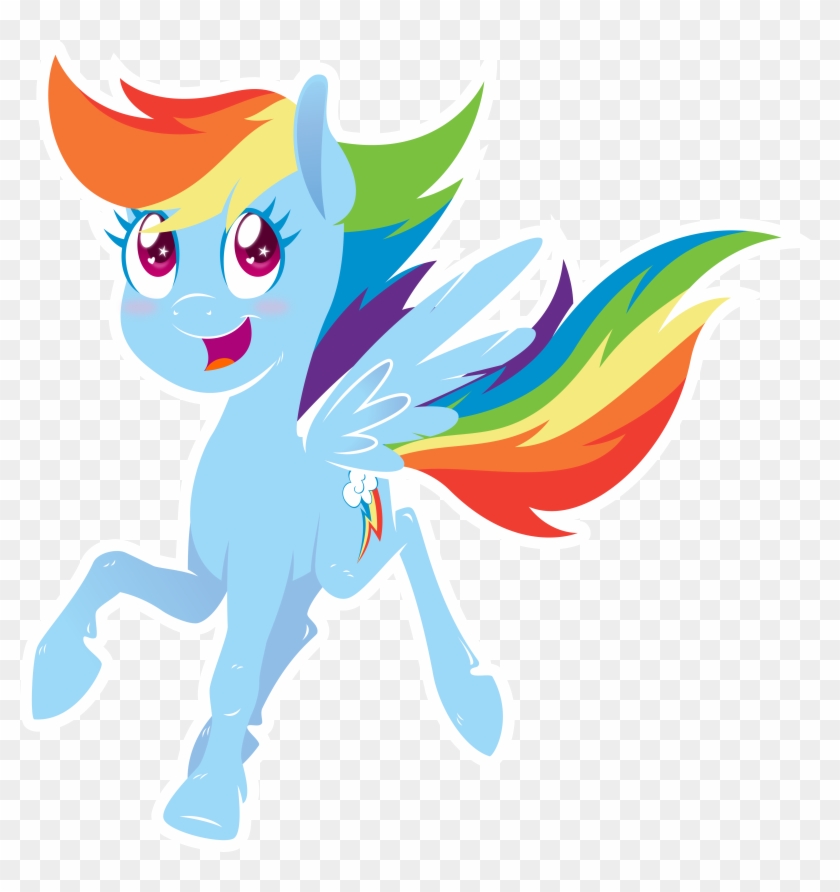 Rainbow Clip Art Download Rainbow Clip Art Download - Rainbow Horse #1146592