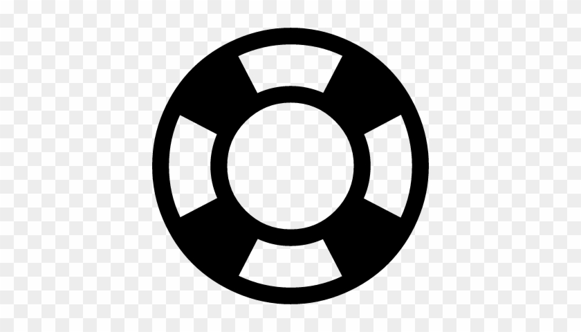 Life Preserver Vector - Portrait Of A Man #1146693