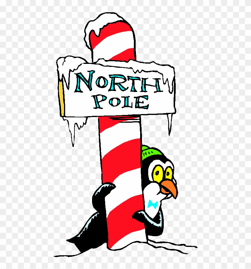 Free Clipart Images Christmas North Pole Clipart Clipart - North Pole Sign Clipart #1146821