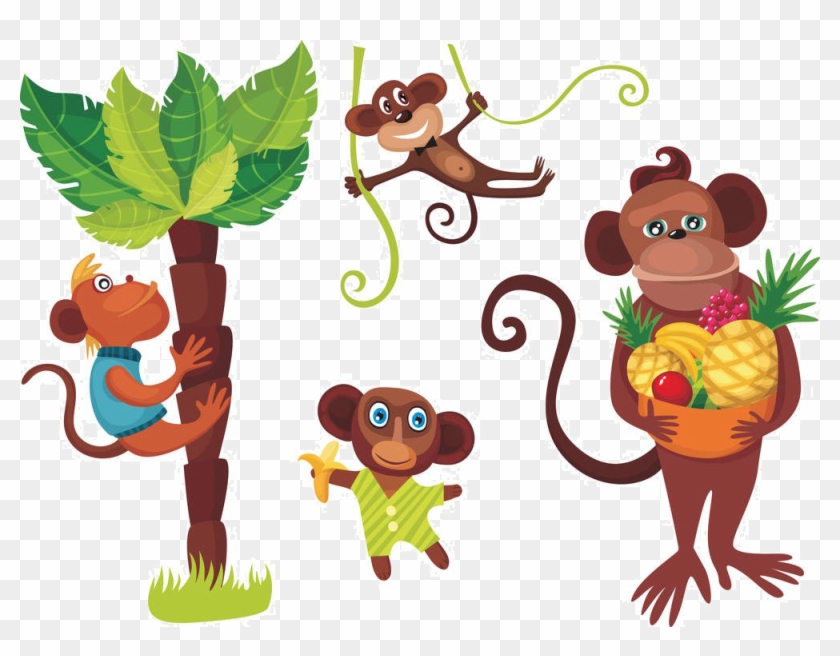 Monkey Royalty-free Silhouette Clip Art - Portable Network Graphics #1146828