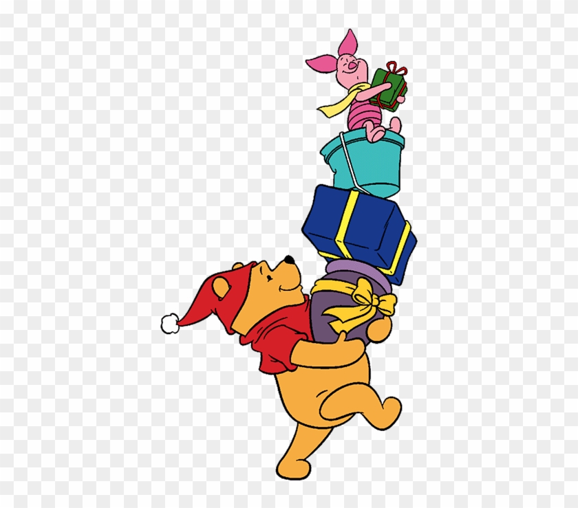 Winnie The Pooh Clipart Christmas - Christmas Winnie The Pooh #1146835