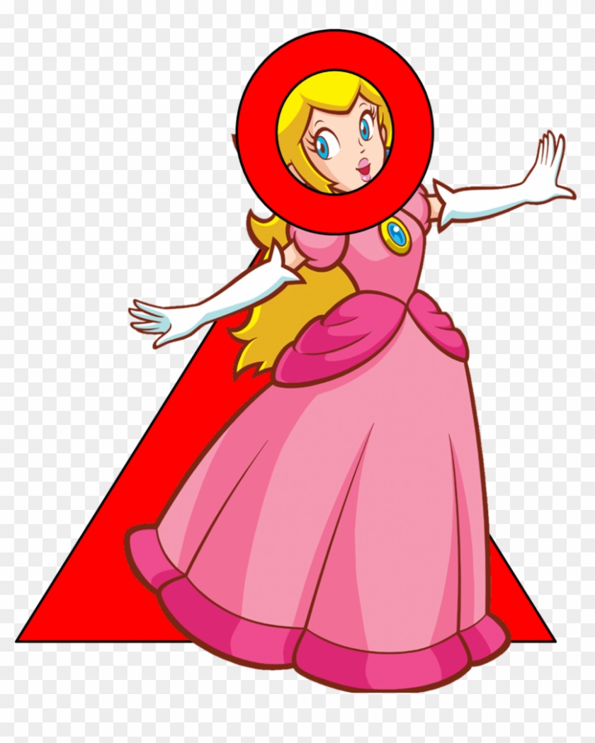 Little Peach Riding Hood By Sarahvilela - Super Princess Peach Png #1146861