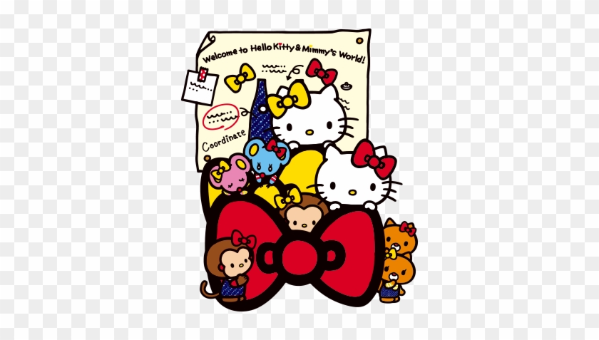 Ribbon Clipart Hellokitty - Hello Kitty #1146871