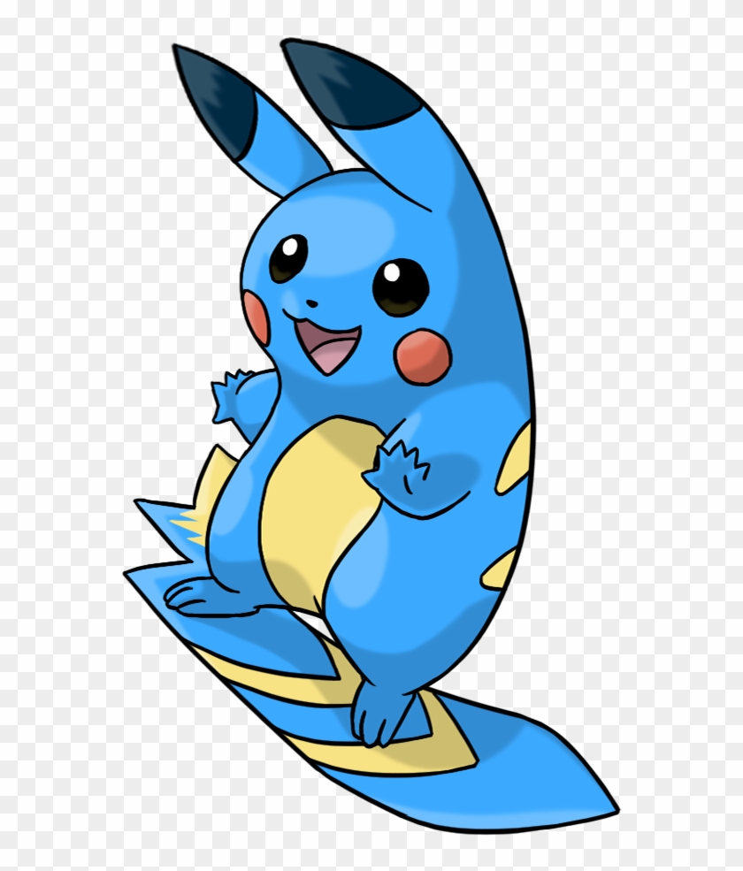 Surfing Pikachu [water/electric] By Pokemonconcepts - Alola Pikachu #1146954