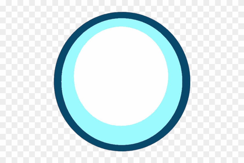 Aqua Pearl's Gemstone Is Located On Her Back - Circle #1147016