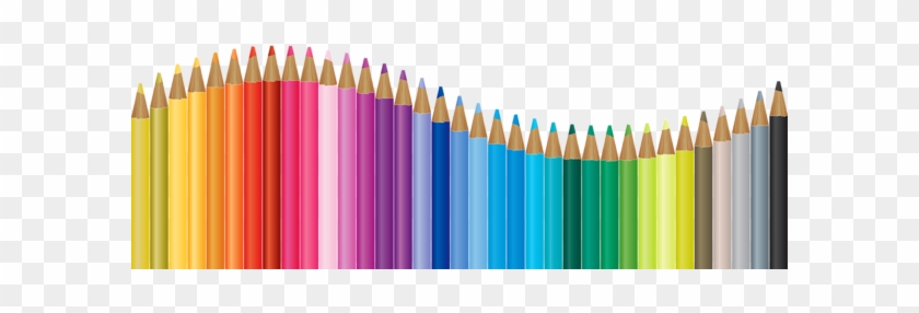 Colored Pencils - Color Pencil Vector Png #1147049