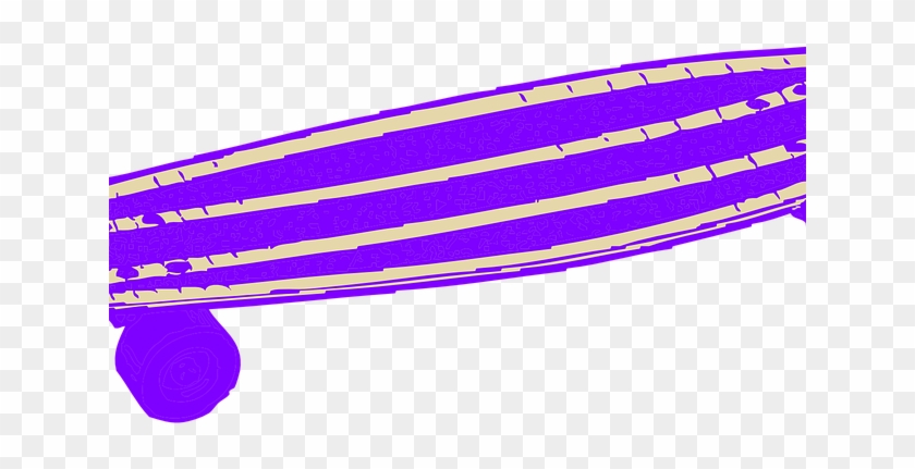Skateboard Clipart Pink - Skateboard #1147195
