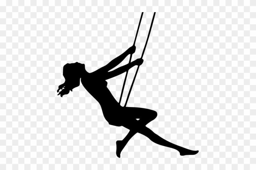 Dirty Flying Carpet - Girl On Swing Silhouette #1147207