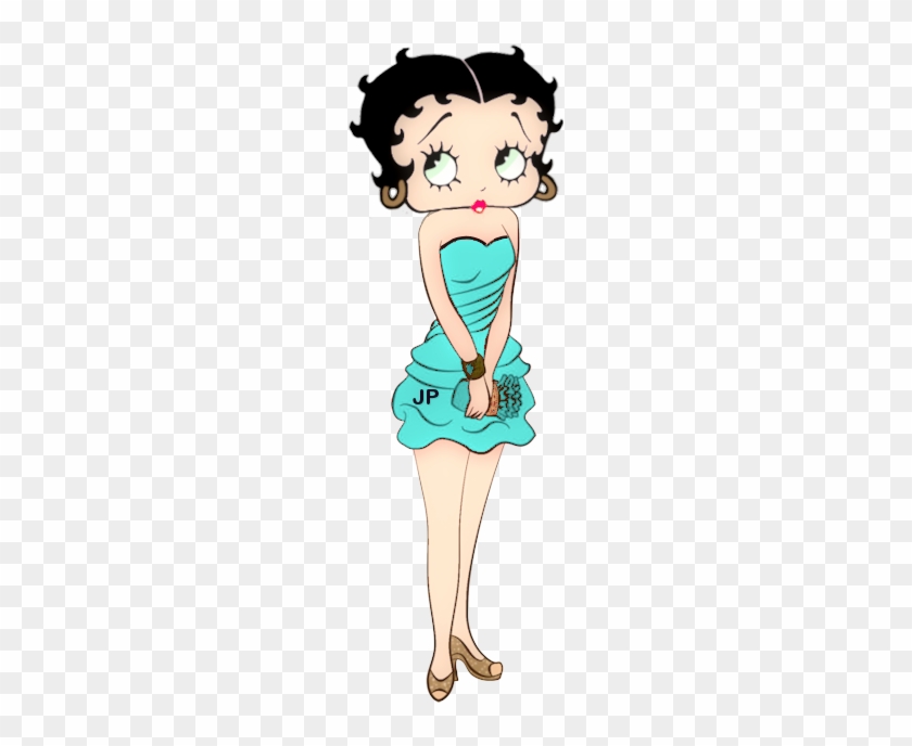 Betty Boop, Divas, Hold On, Pin Up Cartoons, Board - Betty Boop - Red Dress  Cardboard Stand-up - Free Transparent PNG Clipart Images Download