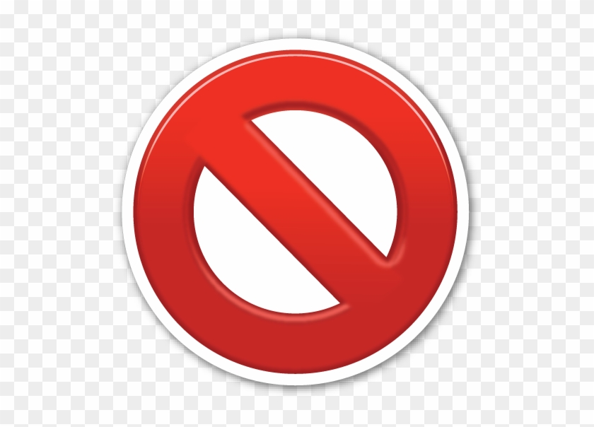No Entry Sign - 🚫 Emoji #1147321