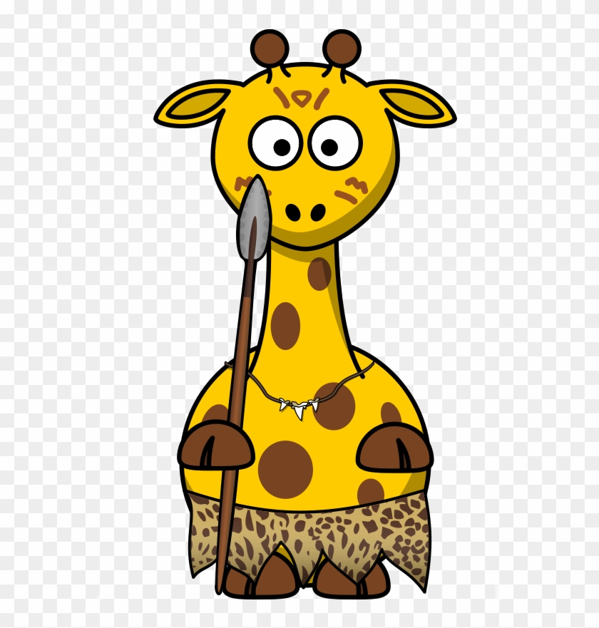 Ultimate Frisbee 's Champion - Cartoon Giraffe #1147356