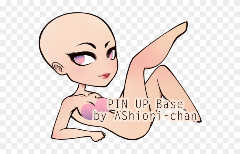 Pin Up Base By Ashiori-chan - Cartoon #1147457