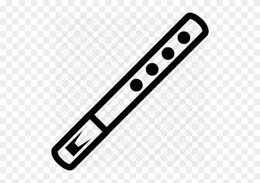 Flute Icon - Vector Graphics #1147517