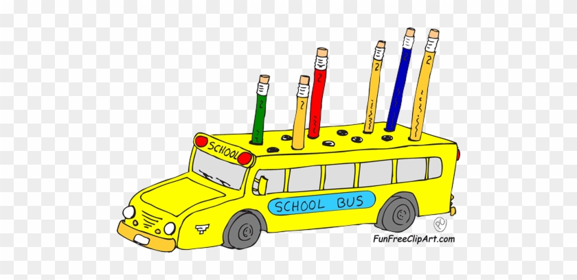 School Bus Pencil Holder - Bus #1147518