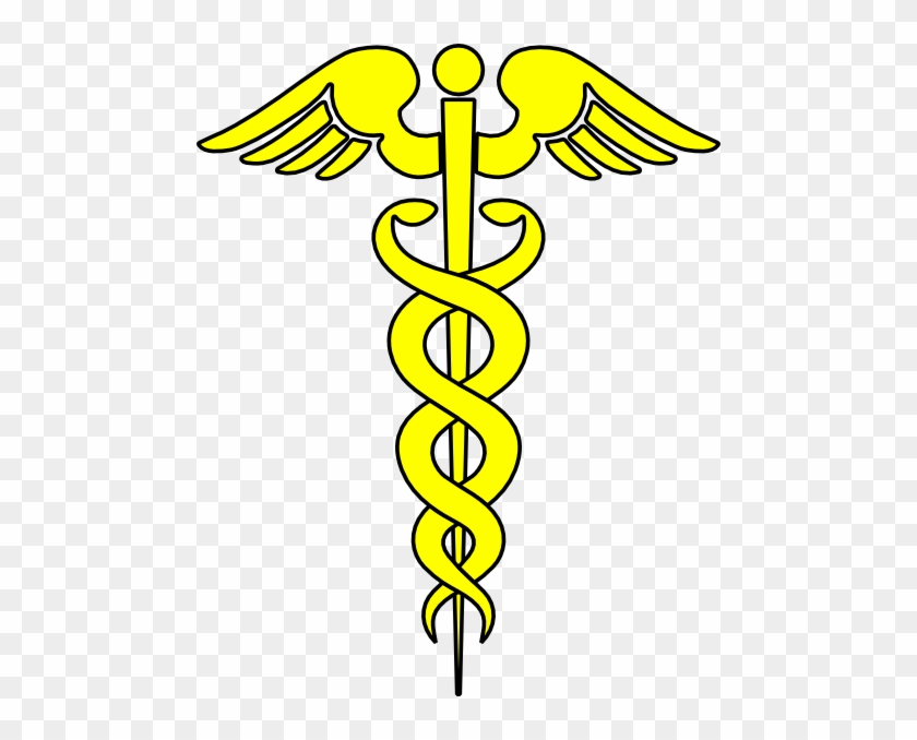 Yellow Caduceus Png #1147549