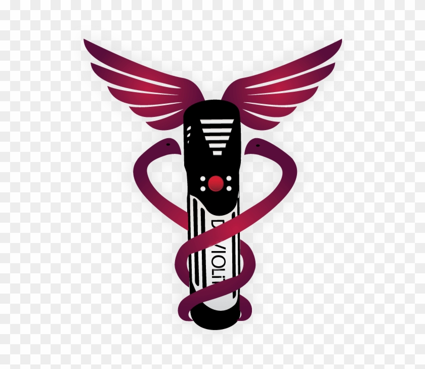 I Used The Company's Device And Incorporated The Caduceus, - Vector Graphics #1147593