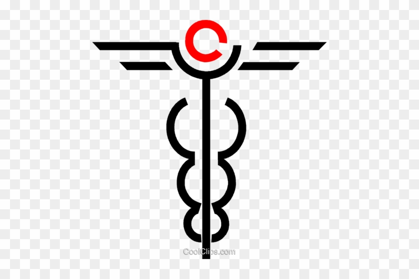 Caduceus Livre De Direitos Vetores Clip Art Ilustração - Caduceus Livre De Direitos Vetores Clip Art Ilustração #1147603