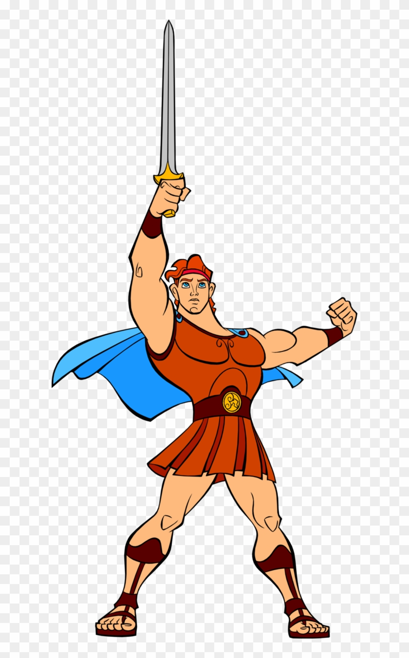 Hercules By Ireprincess - Hercules Holding A Sword #1147709