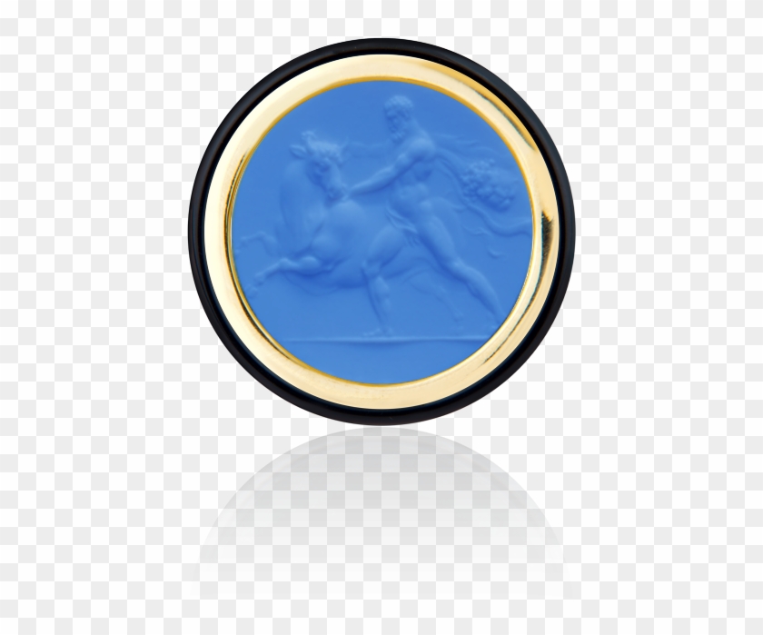 Denario Ring Hercules And The Bull - Circle #1147849