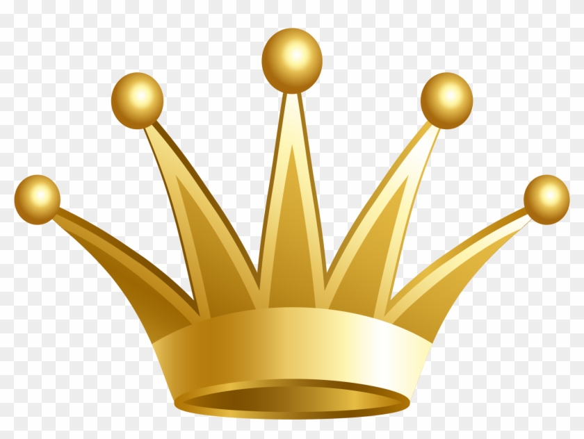 Gold Queen Crown Clip Art - Kral Tacı Şeffaf #1147881