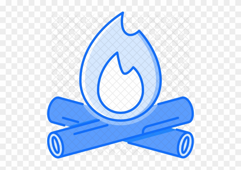 Campfire Icon - Simple Fire Drawing #1148158