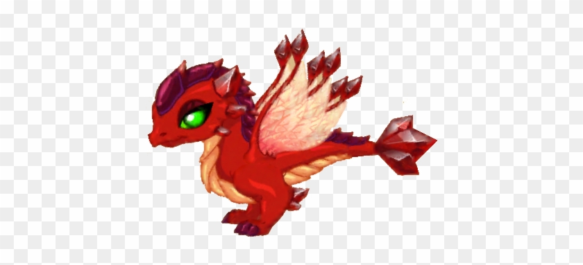 Dragon Vale Ruby Dragon Clipart - Dragonvae Drago #1148190