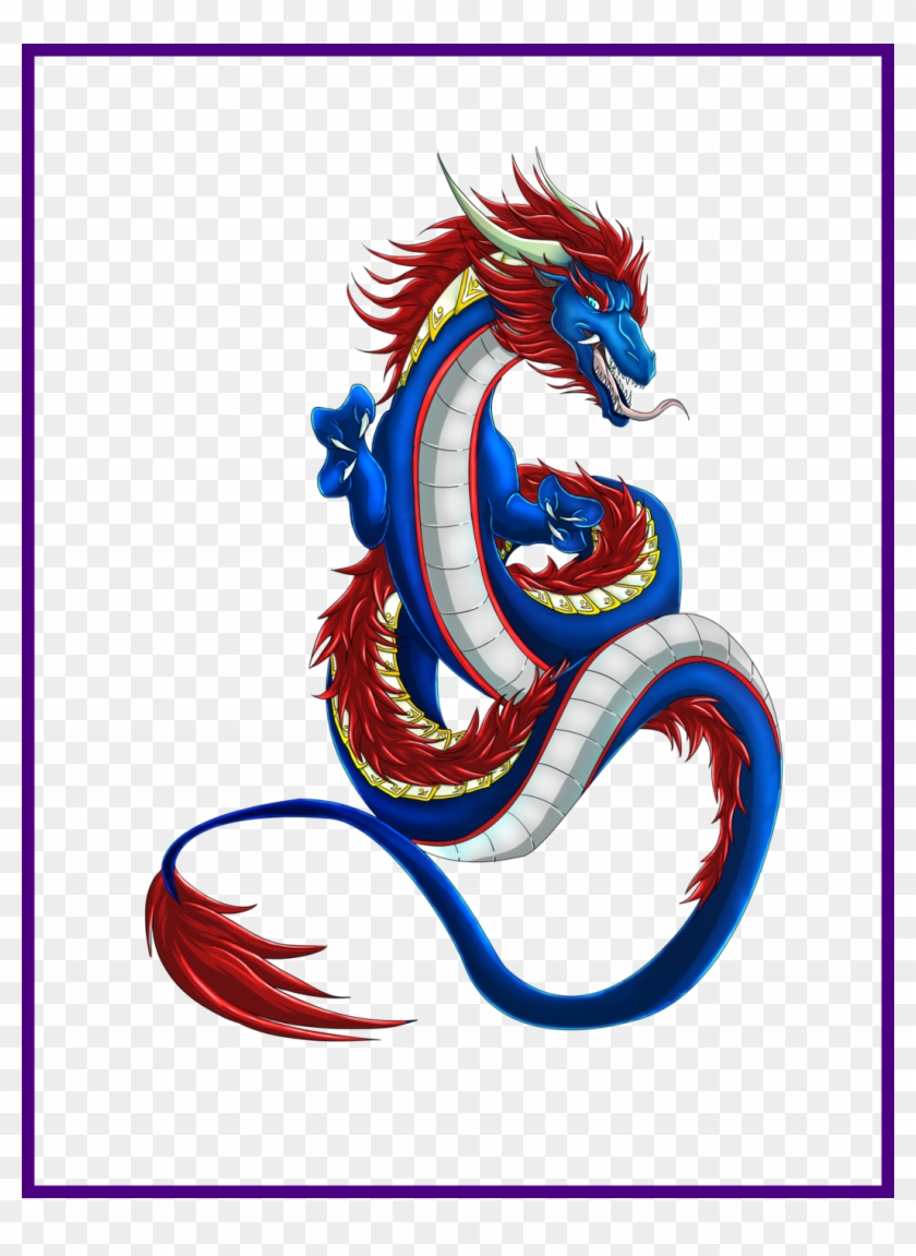 Dragon Clipart Fire Breathing Dragon Clipart Astonishing - Cute Cool Dragon Print Waterproof Polyester Fabric #1148225