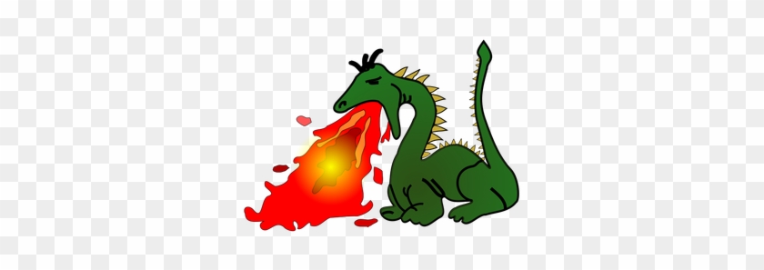 Free Clipart - Fire Breathing Dragons Clipart #1148234