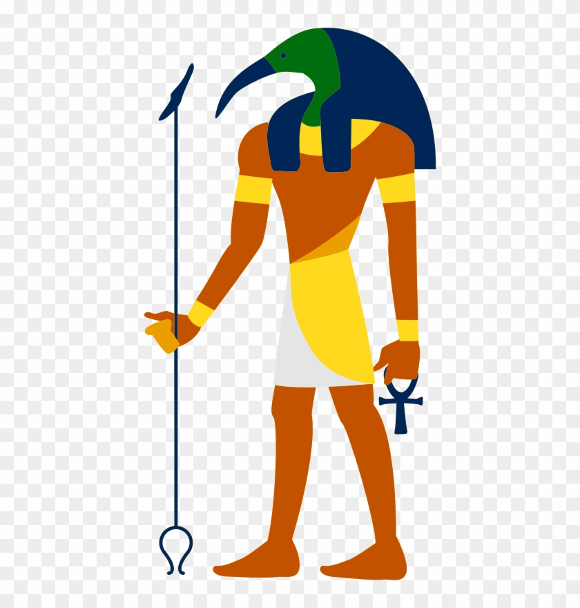 Ancient Egyptian Deities Anubis Horus Clip Art - Thoth Clipart #1148466