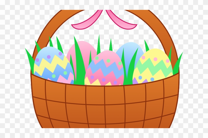 Easter Basket Bunny Clipart Cute - Clip Art #1148486