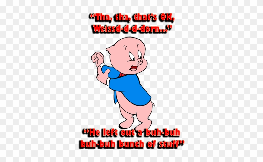 Funny Porky Pig Quotes - Porky The Pig Stuttering - Free Transparent PNG  Clipart Images Download