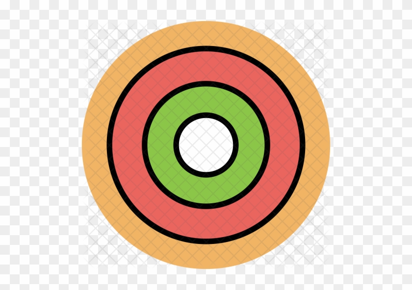 Dartboard Icon - Smiley Face #1148755
