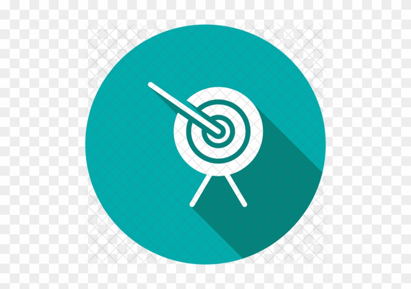 Dartboard Icon - Portrait Of A Man #1148760