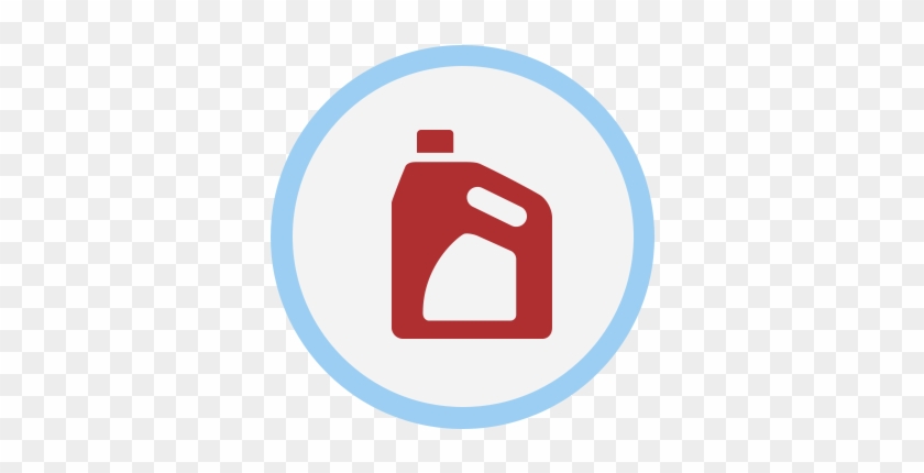 Round Icon With Oil Canister - Oil Change Icons #1148788