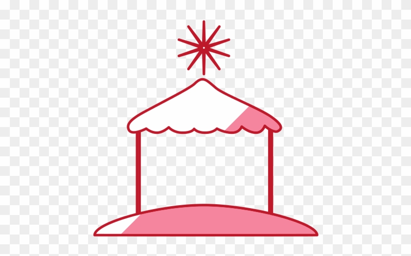 Christmas Manger Symbol - Christmas Day #1149231
