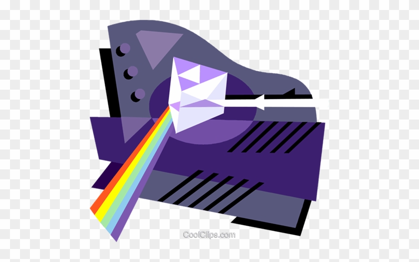 Prism Royalty Free Vector Clip Art Illustration - Prism #1149255