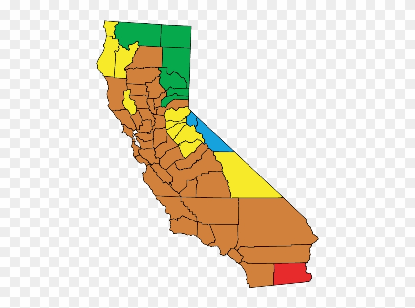 California Climate Zones - Map Of California #1149272