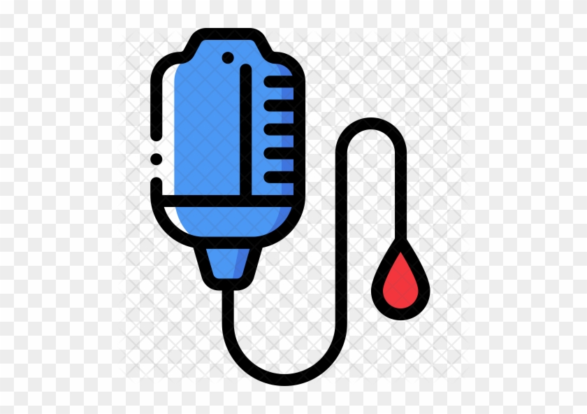 Blood Transfusion Icon - Hospital #1149342