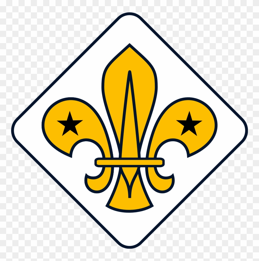Wikiproject Scouting Fleur De Lis Diamond - Fleur De Lis Scouts #1149380