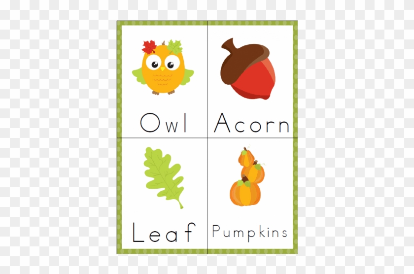Fall Prek Learning Pack - Cartoon #1149464