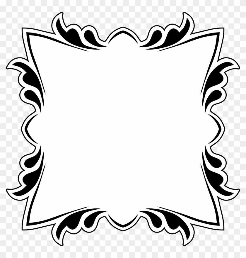 Big Image - Decorative Borders Clip Art #1149510