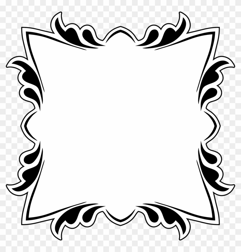 Big Image - Decorative Borders Clip Art #1149510