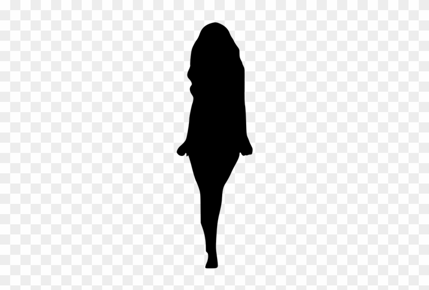 Wolf Silhouette Vector Graphics Public Domain Vectors - Woman Silhouette No Background #1149518