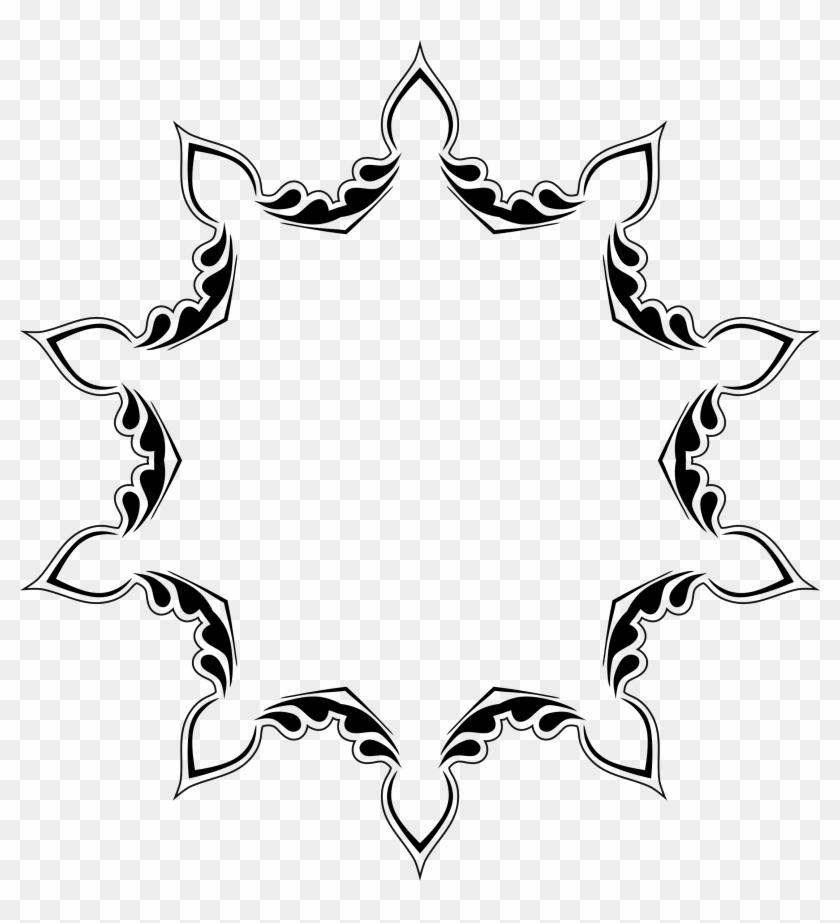 Decorative Frame 12 - Clip Art #1149551