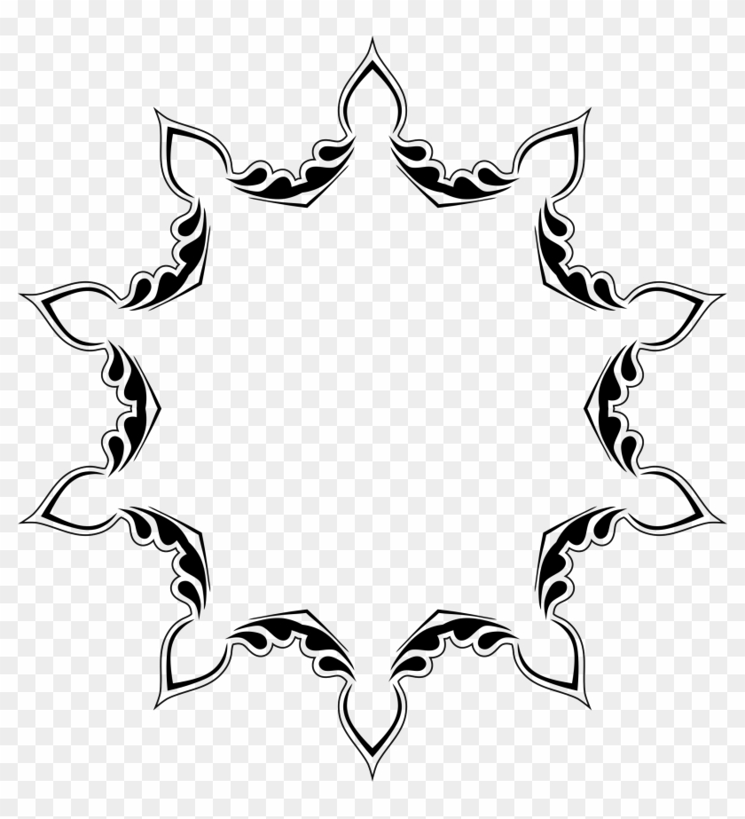 Decorative Frame 12 - Clip Art #1149551