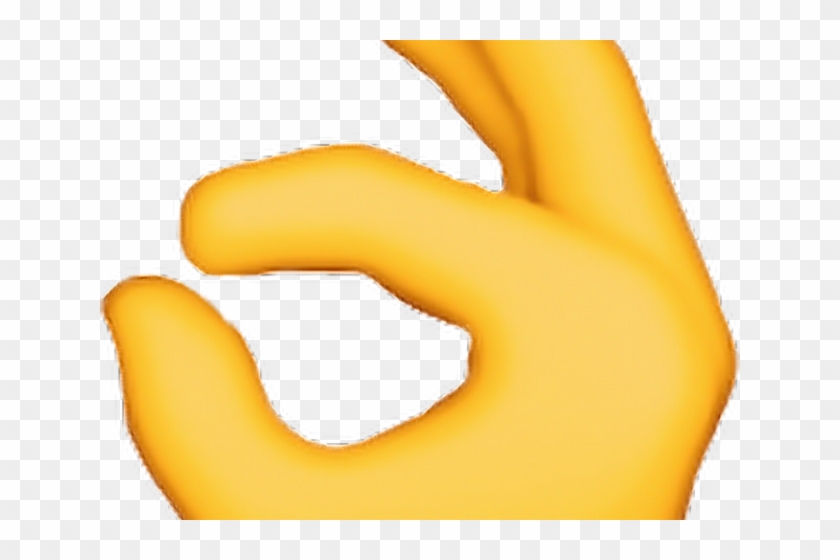 Hand Emoji Clipart Perfect - White Power Ok Hand Sign #1149640