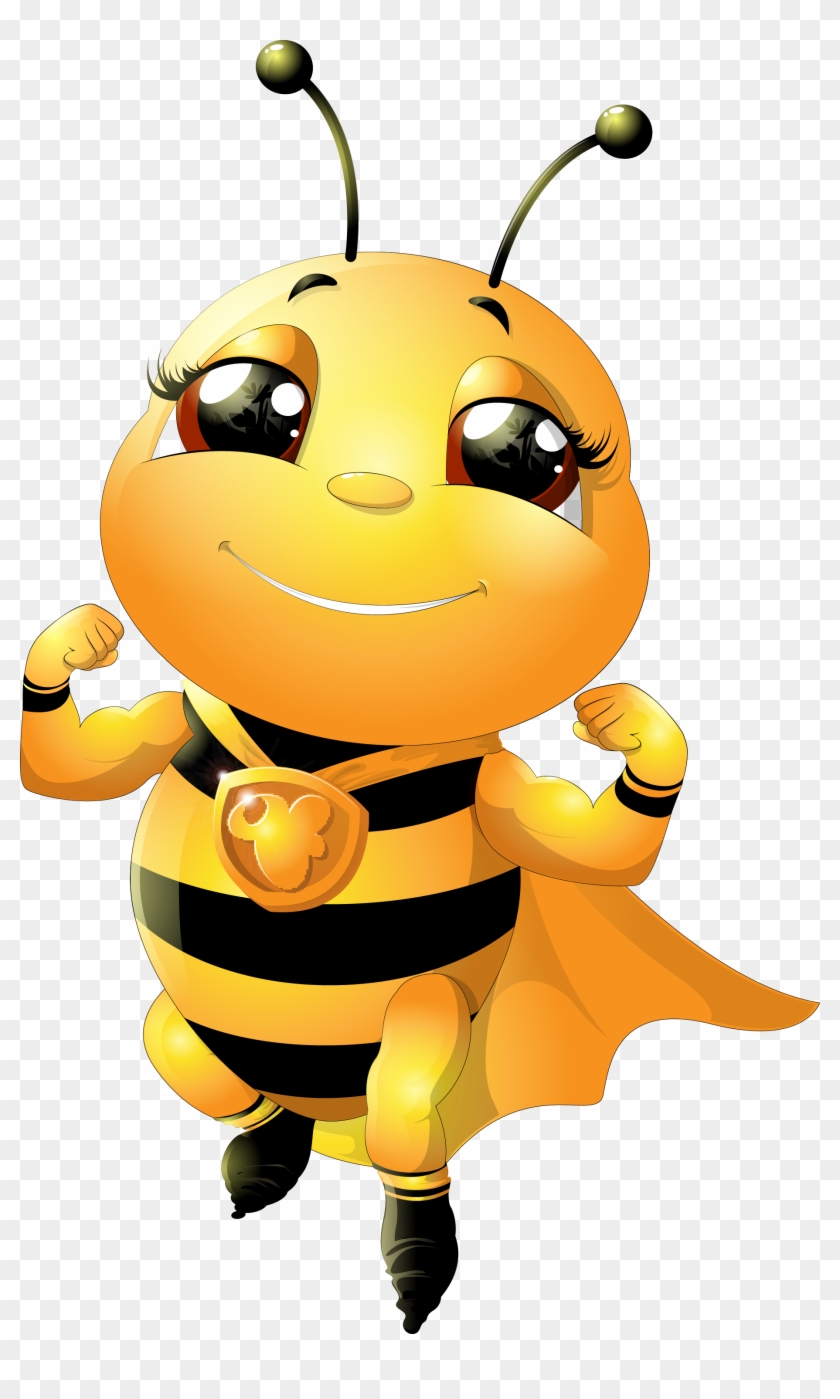 Bumblebee Cartoon Honey Bee - Bees Cartoon #1149699