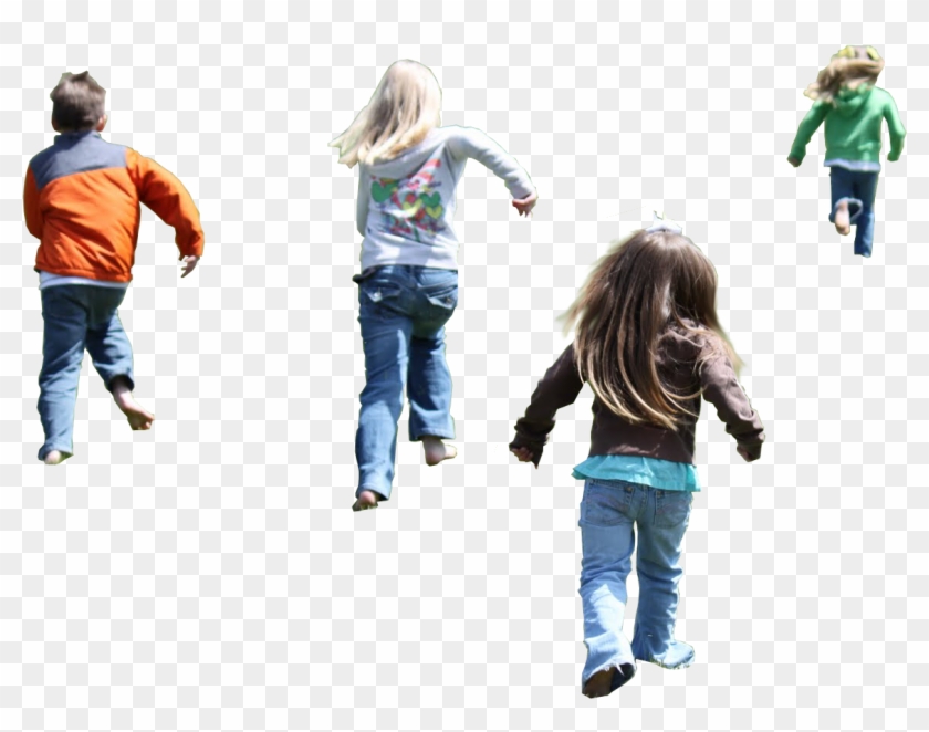 Child Jumping Silhouette For Kids - People Kids Png #1149722