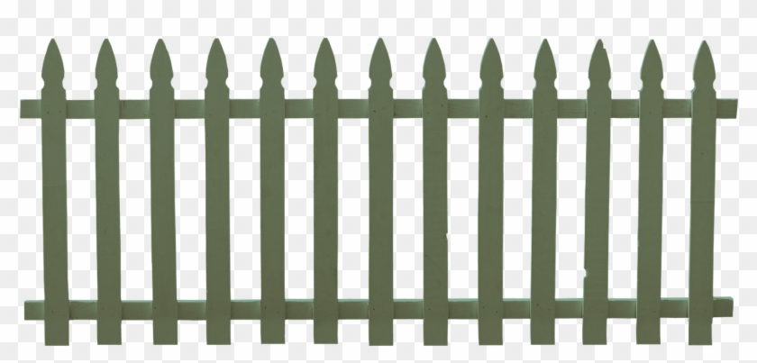 Clipart Of Gates, Fence And Fence Design - White Picket Fence Png #1149726