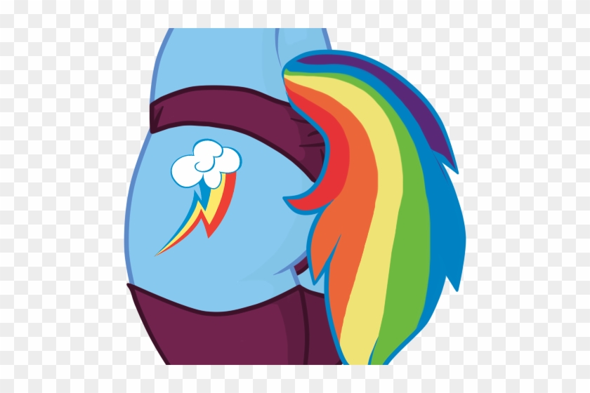 Rosesx, Ass, Backwards Cutie Mark, Butt Only, Clothes, - Mlp Rainbow Dash Ass #1149734